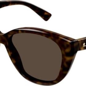 Gucci GG1588 001 Kahve Çekik Kadın Güneş Gözlüğü