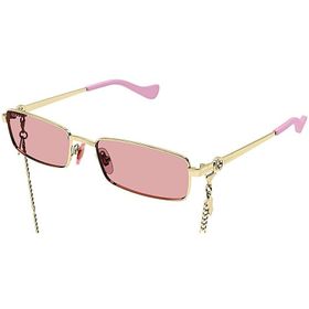 Gucci GG1600S 004 Altın Pembe Kadın Güneş Gözlüğü