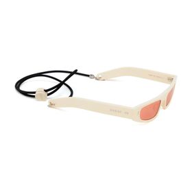 Gucci GG1634S 007 51-18 Kadın Turuncu Mat Camlı Bej Asetat Cat Eye Güneş Gözlüğü