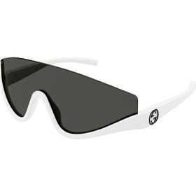 Gucci GG1650S 007 99-1 Unisex Füme Mat Camlı Beyaz Asetat Geometrik Güneş Gözlüğü