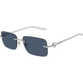 Gucci GG1703S 003 55-17 Gri Unisex Güneş Gözlüğü