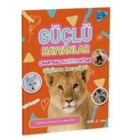 Güçlü Hayvanlar - Çıkartmalı Aktivite Kitabı