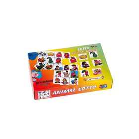 Güçlü Plastik Lotto Resimli Tombala