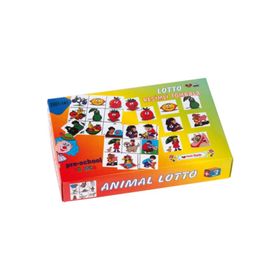 Güçlü Plastik Lotto Resimli Tombala