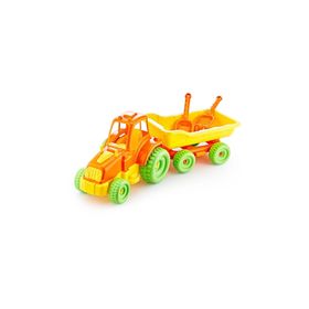 Güçlü Plastik Lüks Römorklu Traktör