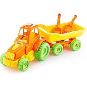 Güçlü Plastik Lüks Römorklu Traktör