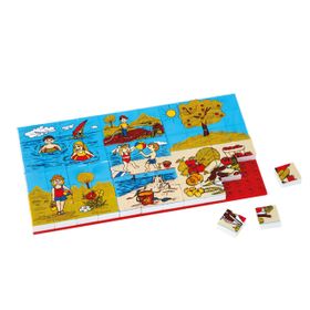 Güçlü Plastik Yaz 67 Parça Puzzle