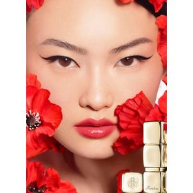Guerlain Kisskiss Bee Glow 775 Poppy Kırmızı Ruj