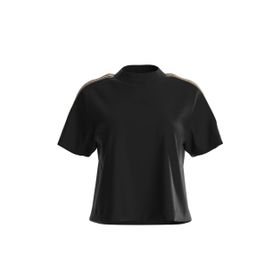 Guess Bisiklet Yaka Düz Siyah V3RI08I3Z14 Kadın T-shirt