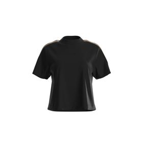 Guess Bisiklet Yaka Düz Siyah V3RI08I3Z14 Kadın T-shirt