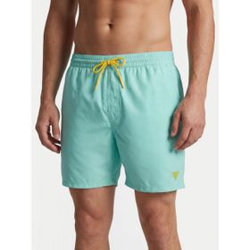 Guess F6gt26wg2a2wg2a2 Swimtrunk New 4G Log Erkek Şort Mayo