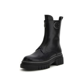 Guess FLFANNLEA10-BLACK Siyah Deri Kadın Bot