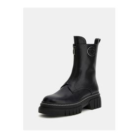 Guess FLFANNLEA10-BLACK Siyah Deri Kadın Bot