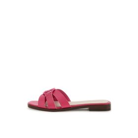 Guess FLJSYMLEA03PINK Pembe Deri Kadın Terlik