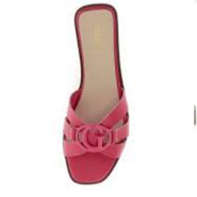Guess FLJSYMLEA03PINK Pembe Deri Kadın Terlik