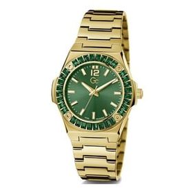 Guess GCZ34002L9MF Quartz Çelik Altın Rengi Yeşil Kadran 34 mm Kadın Kol Saati