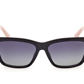 Guess GU0010505D56 Polarize Enjekte Parlak Siyah 56 mm Kadın Güneş Gözlüğü