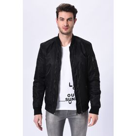 Guess GUE54720586 Siyah Erkek Mont