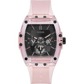 Guess GUGW0032G1 Pembe Siyah Erkek Kol Saati