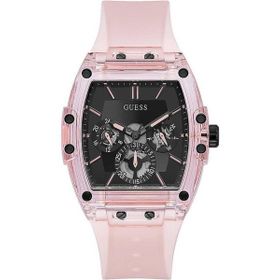 Guess GUGW0032G1 Pembe Siyah Erkek Kol Saati