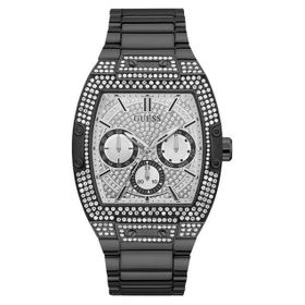 Guess GUGW0094G3 Siyah Gümüş Erkek Kol Saati