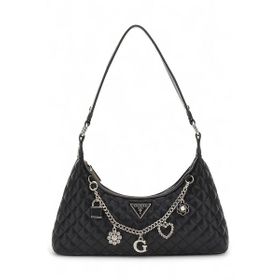 Guess HWEG8679180 Everlee Siyah Kadın Omuz Çantası