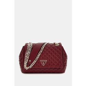 Guess HWEQG954121 Eco Rianee Bordo Kadın Çapraz Askılı Çanta