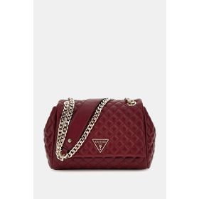Guess HWEQG954121 Eco Rianee Bordo Kadın Çapraz Askılı Çanta