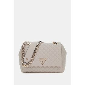 Guess HWEQG954121 Krem Kadın Omuz Çantası