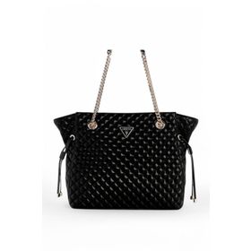 Guess HWEQG9541220 Eco Rianee Siyah Kadın Omuz Çantası