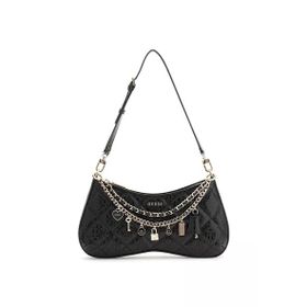 Guess HWGG9912180 BLA Libby Siyah Kadın Omuz Çantası
