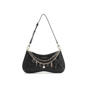 Guess HWGG9912180 BLA Libby Siyah Kadın Omuz Çantası