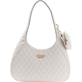 Guess HWQG9894010-OFF Atabey Hobo Kadın Beyaz Omuz Çantası