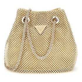 Guess HWRP9350750-GOL Altın Kadın 15x15x10 cm Çapraz Çanta