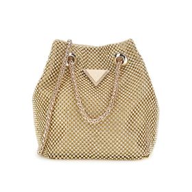 Guess HWRP9350750-GOL Altın Kadın 15x15x10 cm Çapraz Çanta