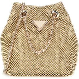 Guess HWRP9350750-GOL Altın Kadın 15x15x10 cm Çapraz Çanta