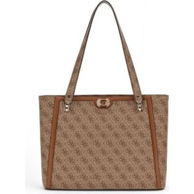 Guess HWSG9540250 Orlina Antrasit Kahverengi Kadın Omuz Çantası