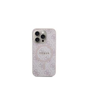 Guess Iphone 15 Pro Max Magsafe Uyumlu 4g Pembe Desenli Kılıf