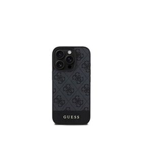 Guess iPhone 16 Pro Max Siyah Şerit Logolu Telefon Kılıfı