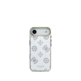 Guess iPhone 17 Air Simli Aynalı Metal Kamera Çerçeveli Magsafe Uyumlu Altın Telefon Kılıfı