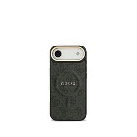 Guess iPhone 17 Air Siyah Magsafe Uyumlu Gold Logolu Telefon Kılıfı