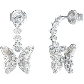 Guess JGUJUBE04111JWRHTU Kelebek Kadın Küpe
