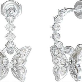Guess JGUJUBE04111JWRHTU Kelebek Kadın Küpe
