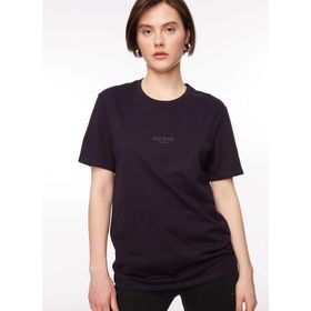 Guess M2YI72I3Z14 Lacivert Erkek T-shirt