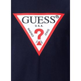 Guess M2YQ37K6ZS1G7V2-Audley Lacivert Erkek Sweatshirt