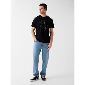 Guess M6RI03I3Z14 Ss Bsc Shimmer Quatt Erkek Tişört