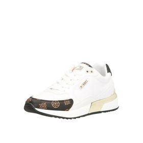 Guess Moxea Active Lady Le Beyaz Kahverengi Ochra Kadın Jimnastik Ayakkabısı