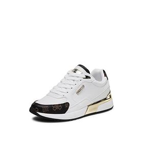 Guess Moxea Active Lady Le Beyaz Kahverengi Ochra Kadın Jimnastik Ayakkabısı