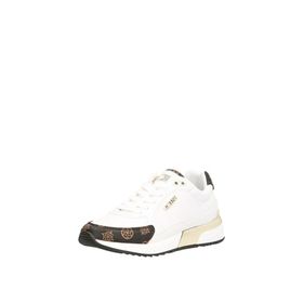 Guess Moxea Active Lady Le Beyaz Kahverengi Ochra Kadın Jimnastik Ayakkabısı