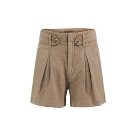 Guess Shaye Kadın Keten Karışımlı Relaxed Fit Şort